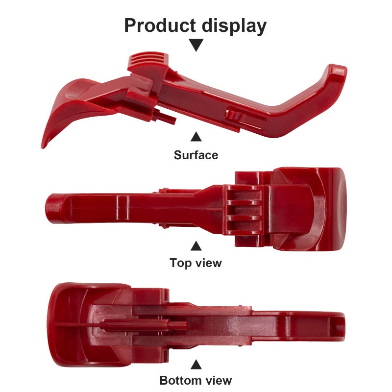 SuperDi Vacuum Cyclone Red Canister Button Release Catch Clips Replacement for Dyson DC41,DC41 Animal,DC41 Animal UK,DC43,DC55,DC65 - Image 4